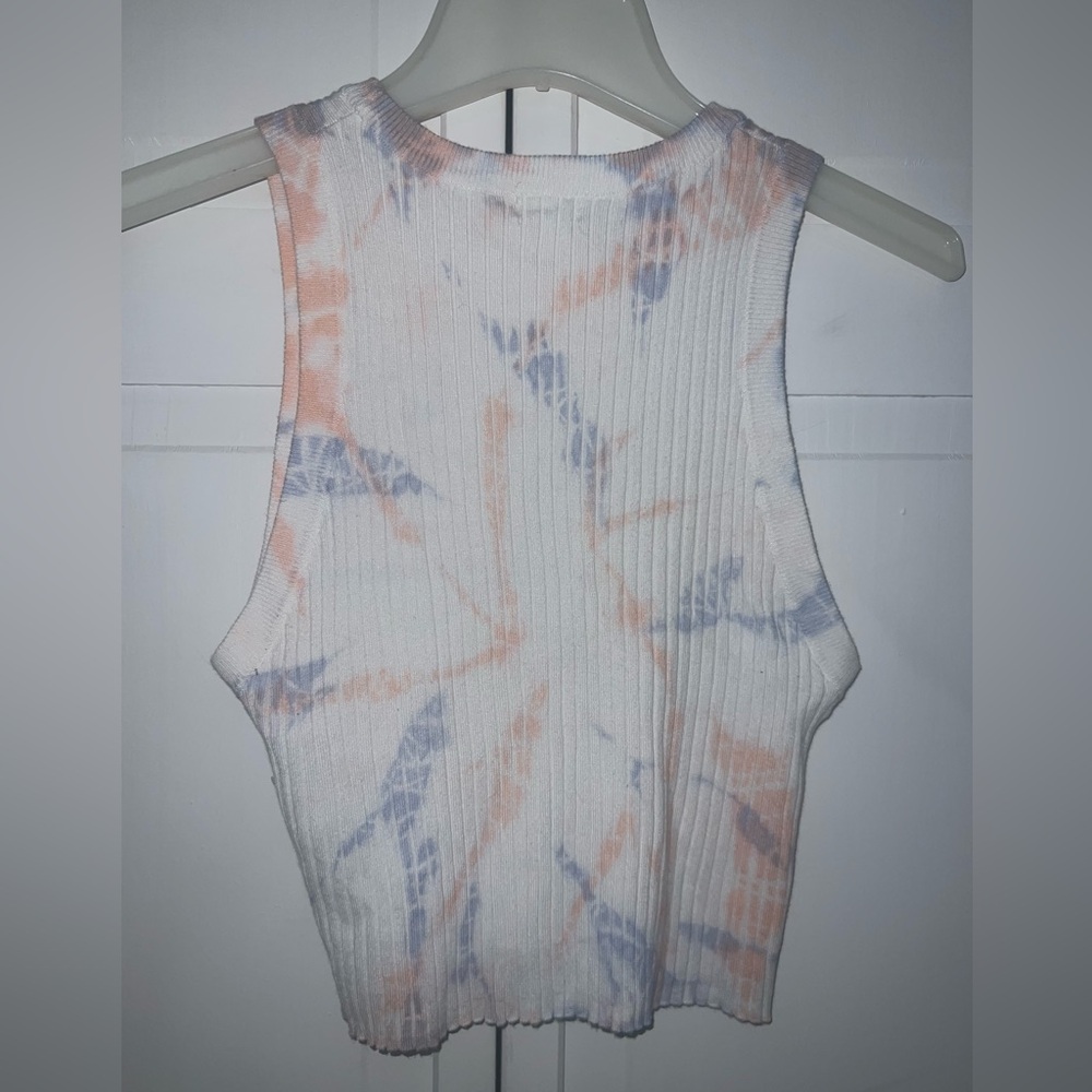 Garage Tiedye Cropped Tank Top